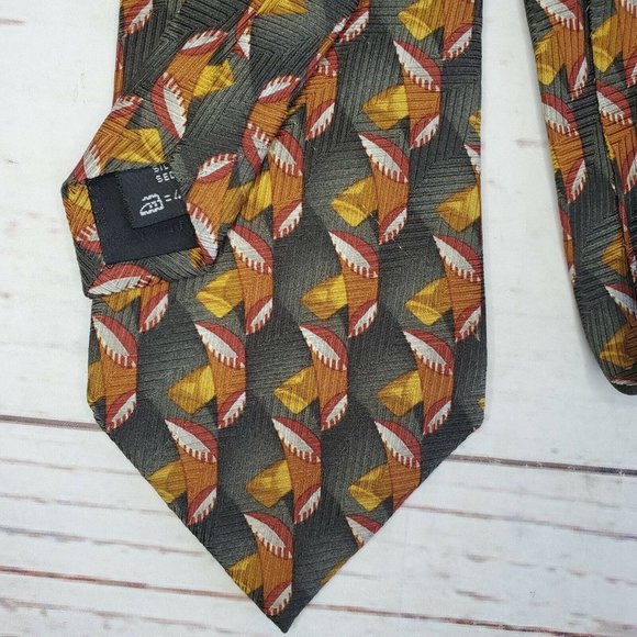Rare Ermenegildo Zegna %100 Seta Silk Italian Tie - Picture 10 of 12